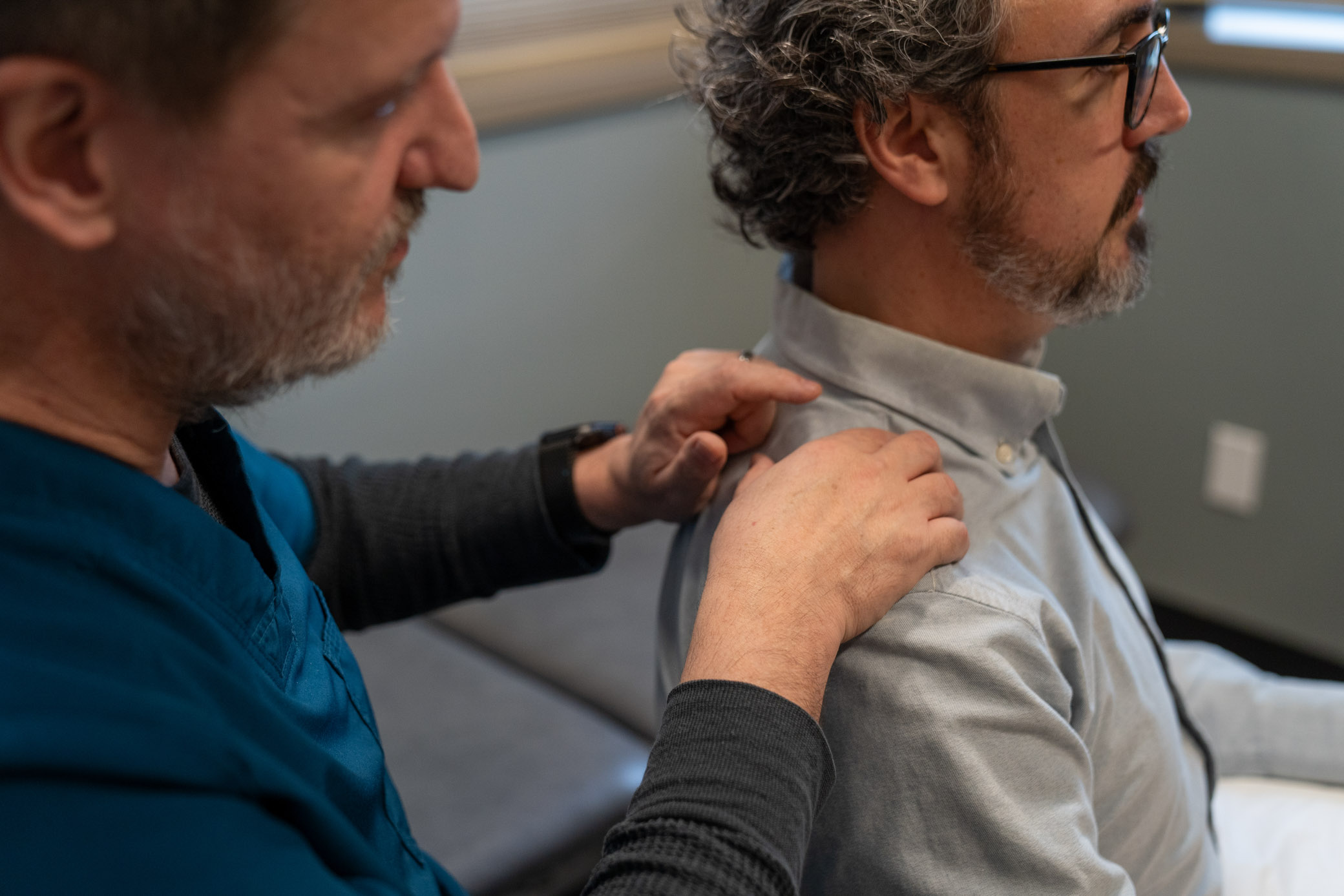 Patient consultation for MVA and concussion recovery